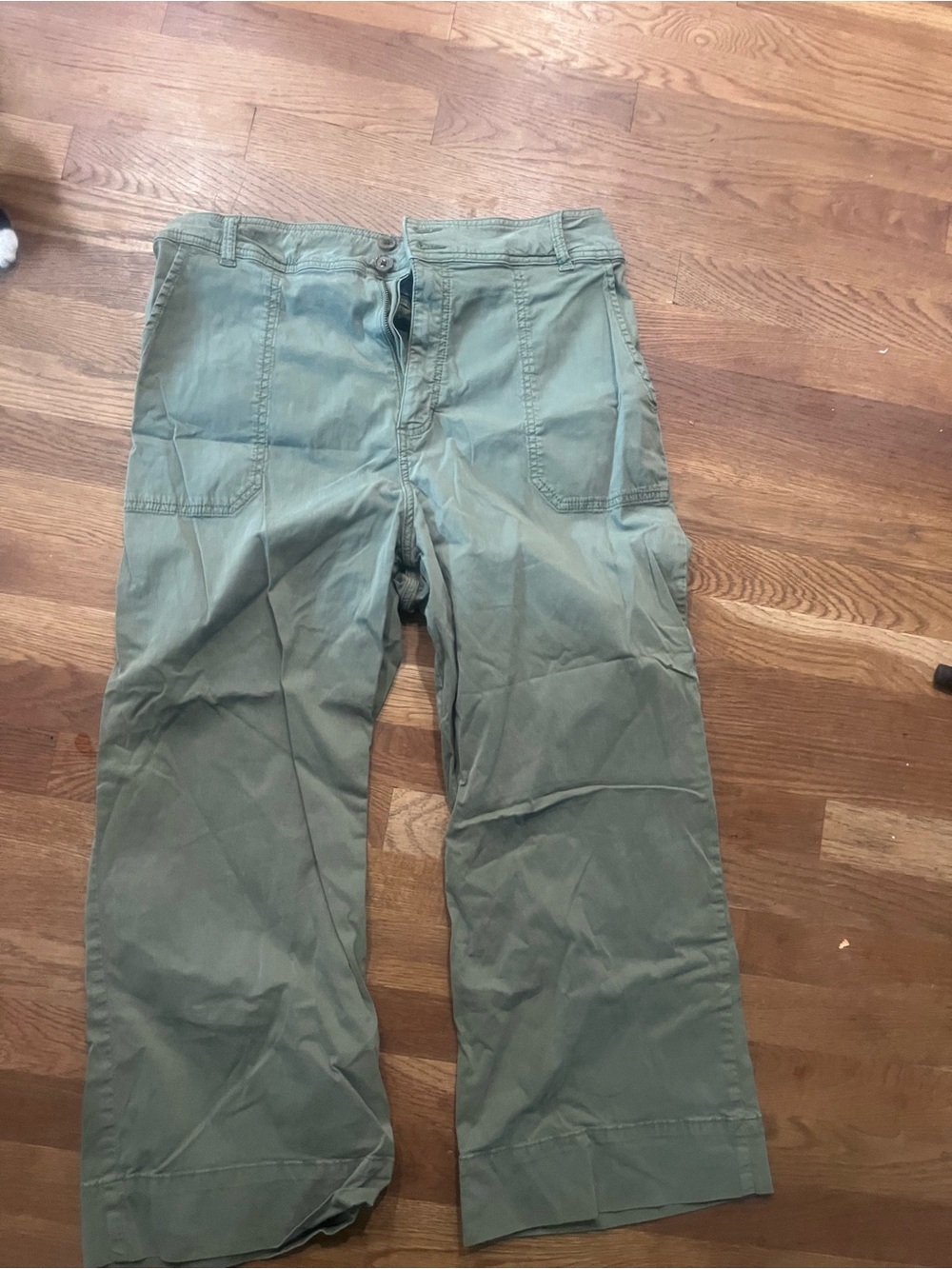 Womens Olive Green Utility Pants Lauren Conrad size 16